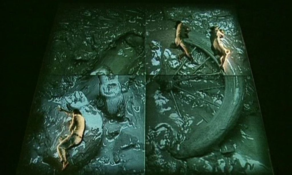 Progetto teatrale il fuoco l'acqua l'ombra, Studio Azzurro, Esther Musatti, foto 2