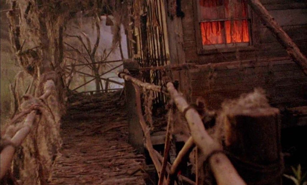 Film Pumpkinhead, regia di Stan Winston, assistente scenografia Esther Musatti, scena 2